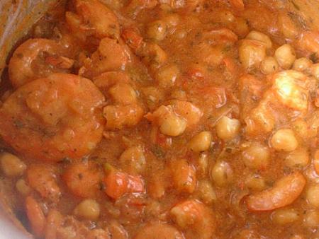 Dombr�s aux crevettes