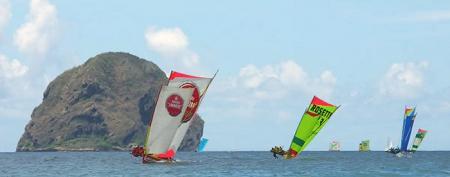 C'est la 23eme �dition du Tour de Martinique des Yoles Rondes. 